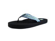 Teva Mush II Women US 5 Blue Flip Flop Sandal