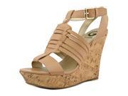 G By Guess Distinct Women US 9 Nude Wedge Sandal