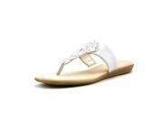 A2 By Aerosoles Ultra Chlear Women US 8.5 White Thong Sandal