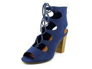 BC Footwear Vivacious Women US 8 Blue Sandals