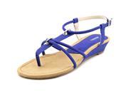 Alfani Carah Women US 5.5 Blue Slingback Sandal
