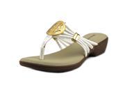 Rialto Kaycee Women US 8.5 White Thong Sandal