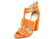 Nicole Miller Jagger Women US 8.5 Orange Sandals