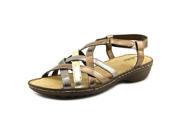 Judith Tyra Women US 7.5 Gold Slingback Sandal