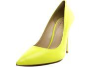 Nicole Miller Maison Women US 8 Yellow Heels