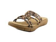 Aerosoles Wip Away Women US 9.5 Tan Slides Sandal