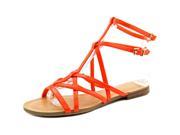 Guess Mannie Women US 10 Orange Gladiator Sandal