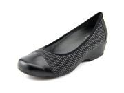 FootSmart Kimberly Women US 8 Black Wedge Heel