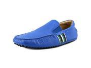 Tod s Pantofola Scuba New Gommini 122 Youth US 5.5 Blue Moc Loafer