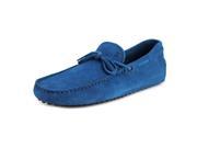 Tod s New Laccetto Occh. New Gommini 122 Men US 6.5 Blue Moc Loafer