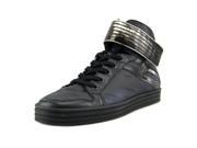Hogan R141 Nuovo Basket Strap Men US 7.5 Black Fashion Sneakers