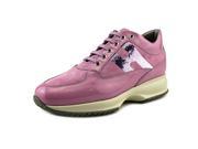 Hogan Interactive H Micropaill Casacta Women US 8.5 Pink Tennis Shoe