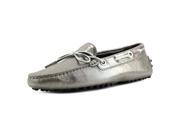 Tod s Heaven Laccetto Terminale Strass Women US 4 Gray Loafer