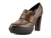 Tod s N.Progetto T.100 Mocassino Women US 4 Brown Heels
