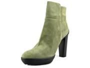 Tod s Gomma T100 OJ Troncherro Zip Women US 10 Green Ankle Boot