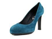 Tod s Gomma T95 QJ Decollete Liscia Women US 6 Blue Heels