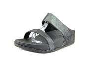 FitFlop Lulu Women US 9 Black Slides Sandal