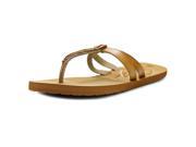 Roxy Shona Women US 10 Tan Flip Flop Sandal
