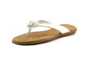 Aerosoles Branchlet Women US 7.5 White Flip Flop Sandal