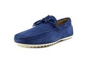 Tod s Laccetto City Gommino Men US 7.5 A Blue Moc Loafer