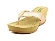 Baretraps Gammie Women US 8.5 Gold Wedge Sandal
