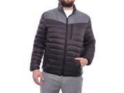 INC International Concepts Men Color Blocked Packable Puffer Jacket