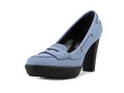 Tod s ASP Penny Loafer Women US 6 Blue Loafer