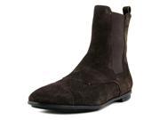 Tod s Fondo Cuoio Women US 7 Brown Ankle Boot