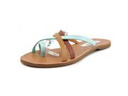 Steve Madden Anabelll Women US 7.5 Tan Slides Sandal