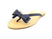 INC International Concepts Malissa Women US 7.5 Blue Thong Sandal