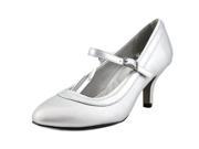 Easy Street Cecilia Women US 6.5 Silver Mary Janes