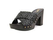 Seychelles Advance Exotic Women US 8.5 Black Platform Sandal
