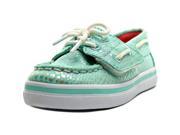 Sperry Top Sider Seabright Jr Toddler US 8.5 Green Boat Shoe
