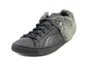 Puma 50 50 Fur Women US 9.5 Black Sneakers