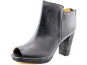 Corso Como Edie Women US 8.5 Black Peep Toe Ankle Boot