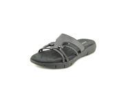 Aerosoles Wip Away Womens Size 9.5 Black Open Toe Slides Sandals Shoes