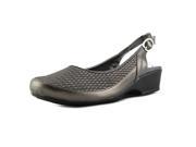 FootSmart Trudy Slingback Women US 6.5 Gray Slingback Heel