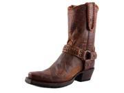 Lucchese Harness Boot M46 Women US 8 Brown Western Boot