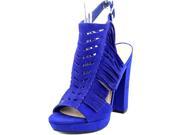 Bar III Nero Women US 9.5 Blue Sandals
