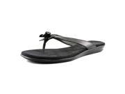 Aerosoles Branchlet Women US 6 Black Flip Flop Sandal