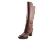 Tod s Cuoio T85 VA Stivale Women US 10 Brown Knee High Boot