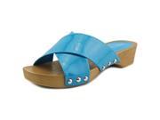 BCBGeneration Soho Women US 6 Blue Slides Sandal