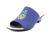 Karen Scott Eveline Women US 7 Blue Slides Sandal