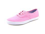 Keds Champion Washed Twill Women US 9 Pink Sneakers