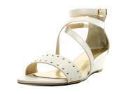 Thalia Sodi Pia Women US 10 White Wedge Sandal