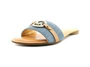 Michael Michael Kors Molly Slide Women US 6 Blue Slides Sandal
