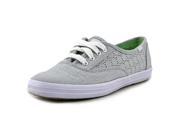 Keds Champion Perf Women US 6 Gray Sneakers