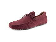 Tod s NEW LACCETTO OCCH. NEW GOMMINI 122 Men US 11.5 Burgundy Loafer