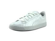 Puma Basket Classic Patent Jr Youth US 6 C White Sneakers