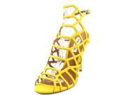 Steve Madden Slithur Women US 6 Yellow Sandals